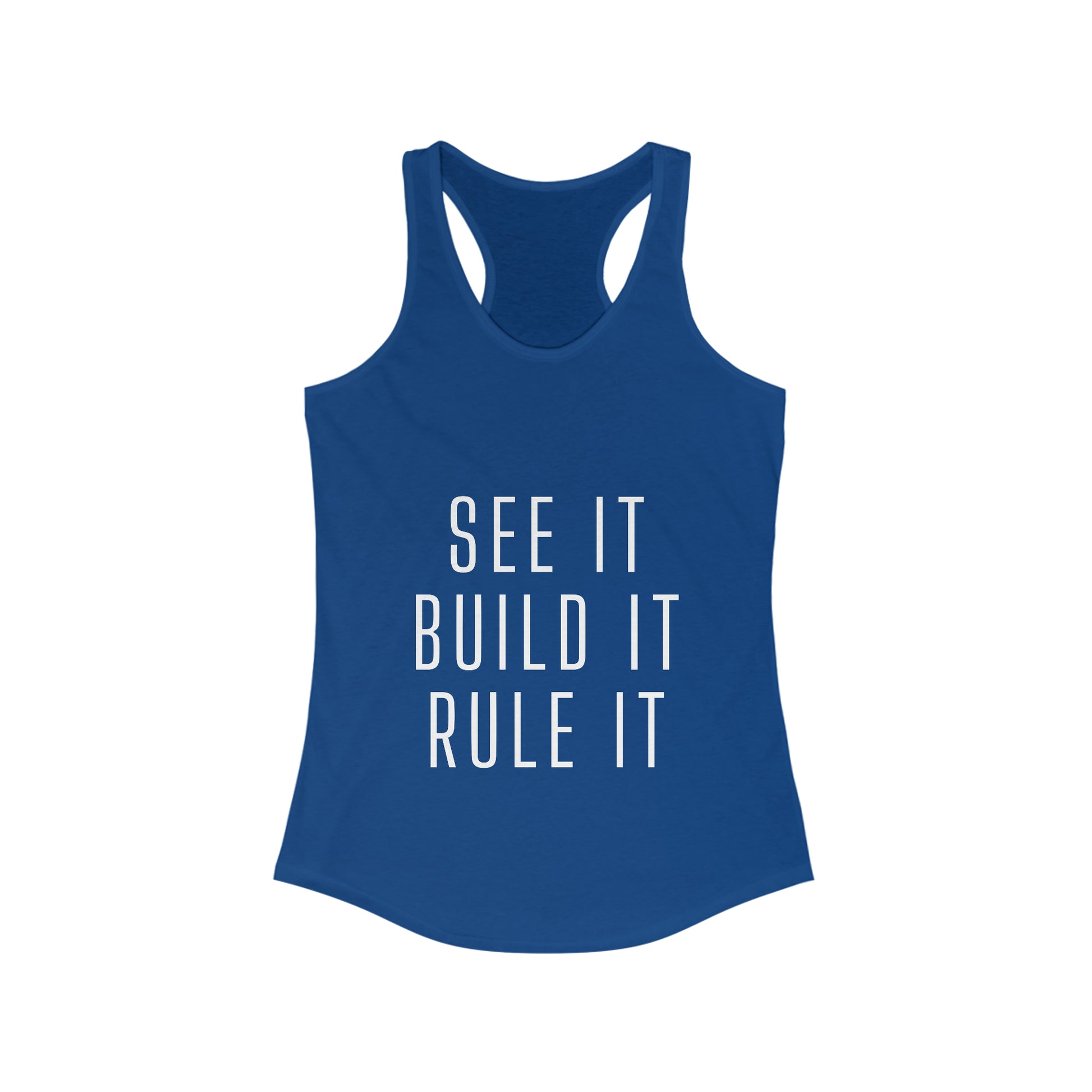 Women's Ideal Racerback Tank - Kingdom