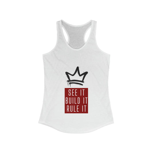 Women's Ideal Racerback Tank - Kingdom