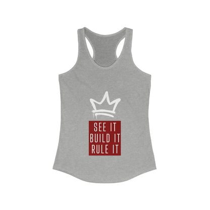 Women's Ideal Racerback Tank - Kingdom