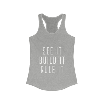 Women's Ideal Racerback Tank - Kingdom