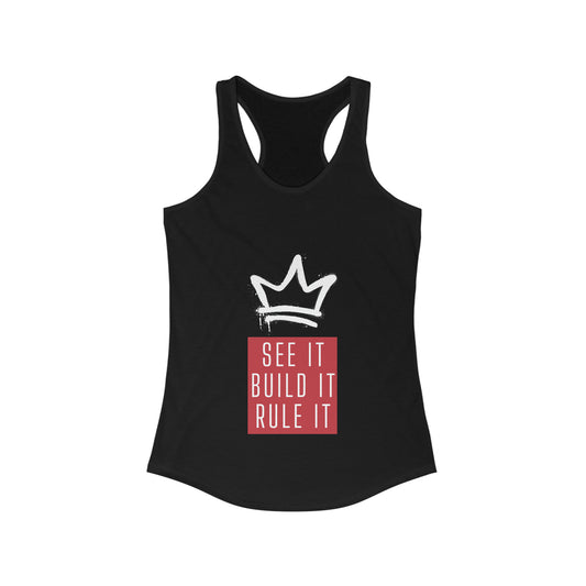 Women's Ideal Racerback Tank - Kingdom