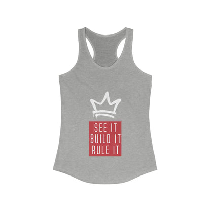 Women's Ideal Racerback Tank - Kingdom