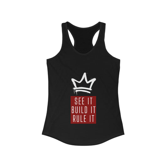 Women's Ideal Racerback Tank - Kingdom