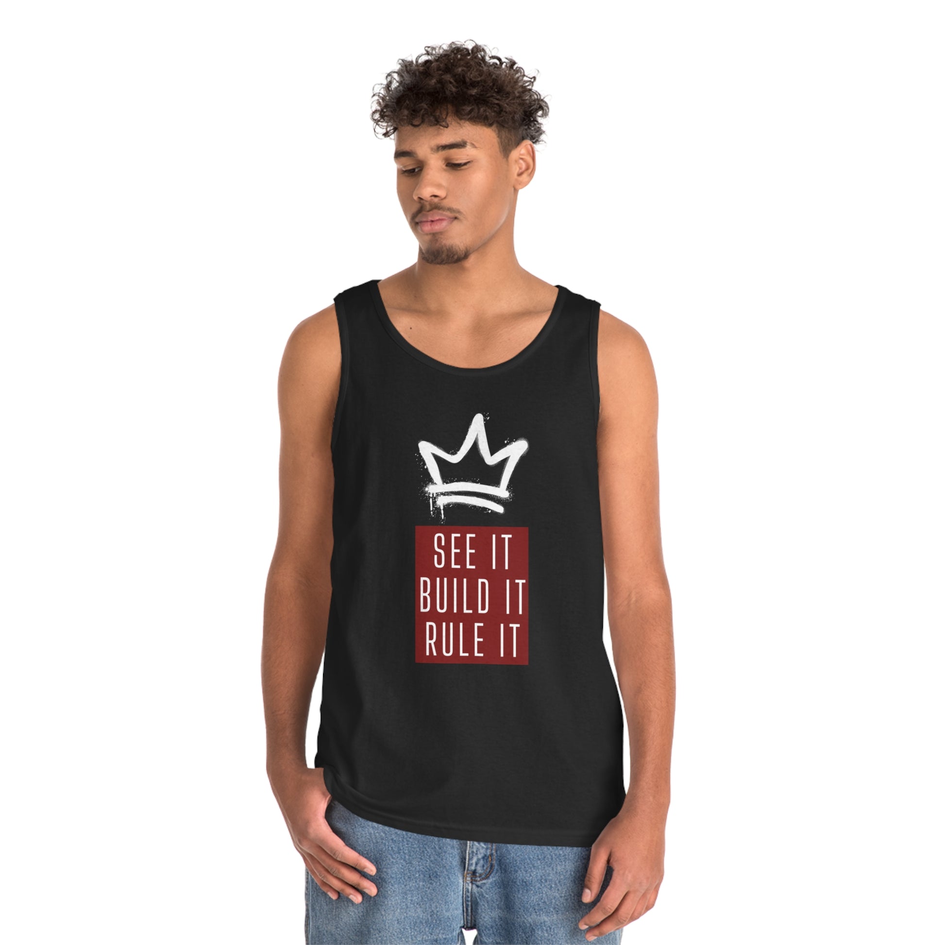 Unisex Heavy Cotton Tank Top - Kingdom
