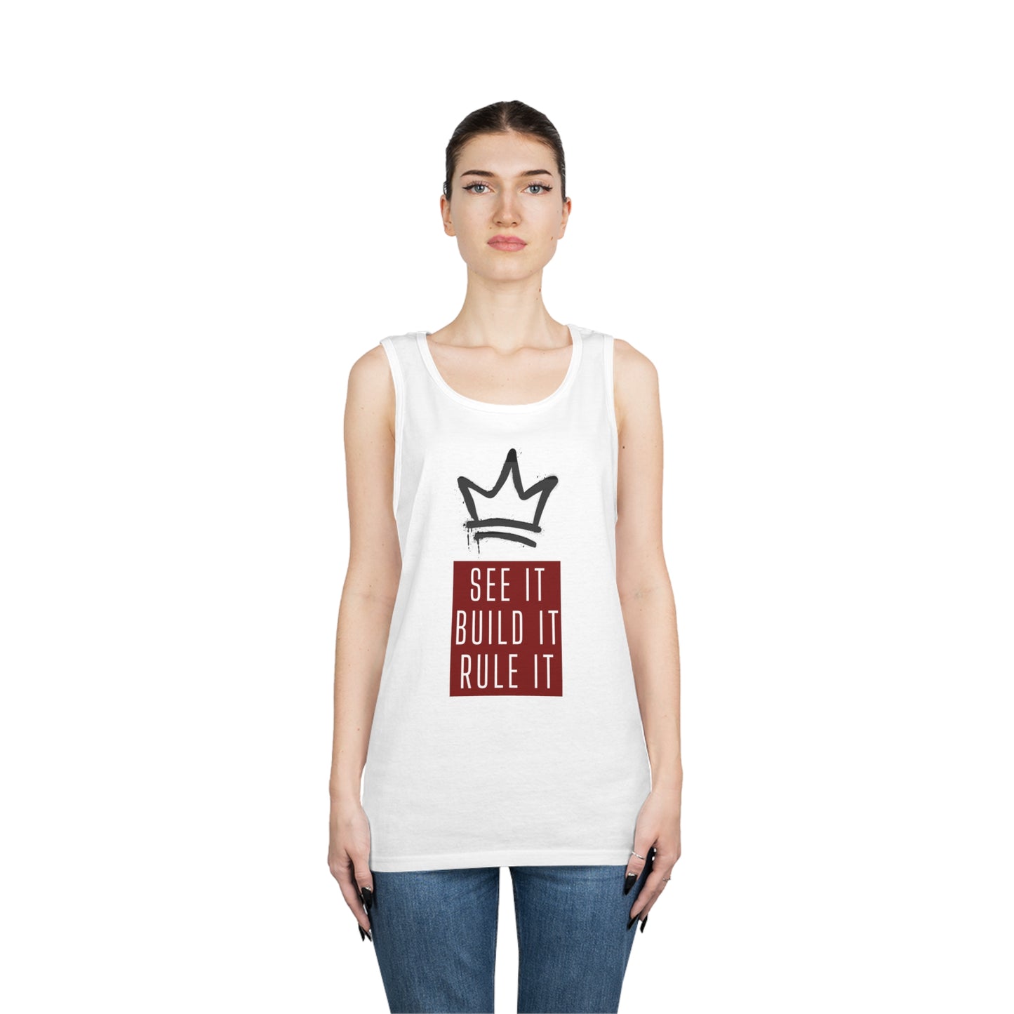 Unisex Heavy Cotton Tank Top - Kingdom