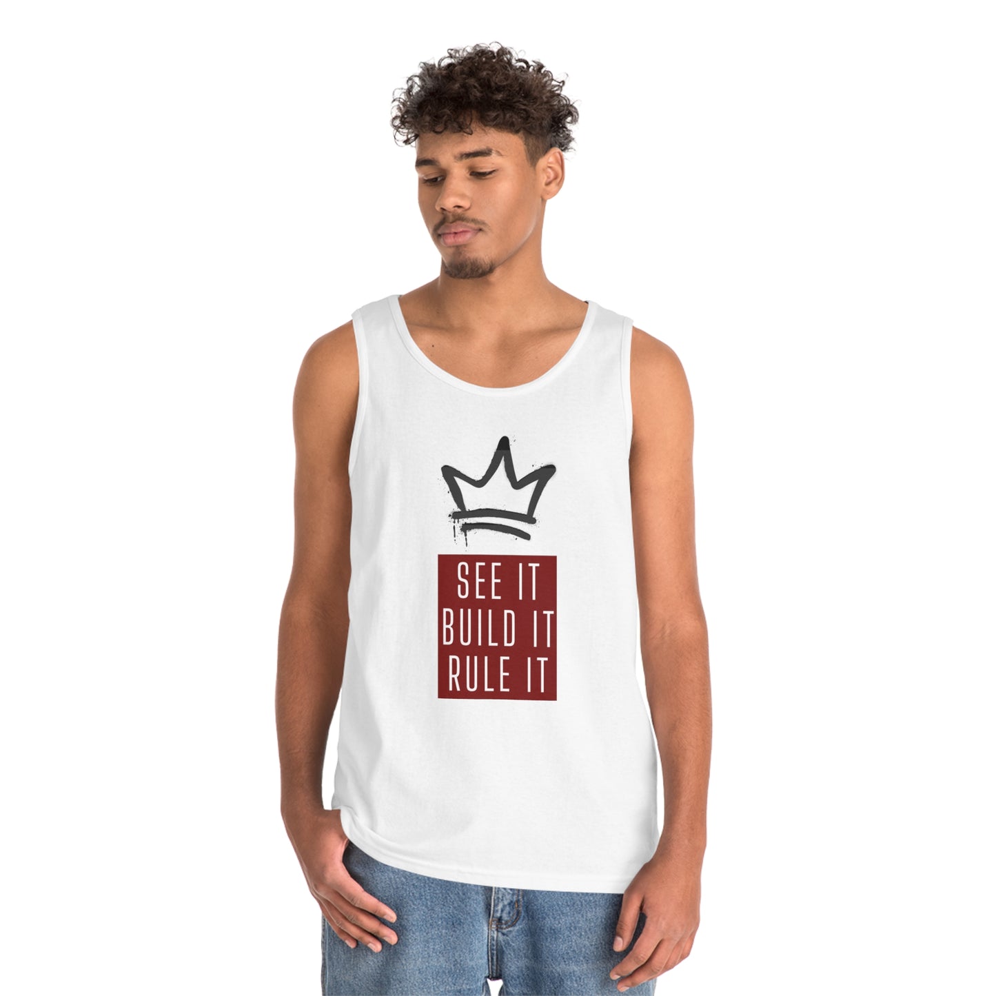 Unisex Heavy Cotton Tank Top - Kingdom