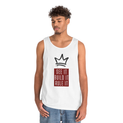 Unisex Heavy Cotton Tank Top - Kingdom